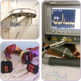 Antenn, spektrum och EMC-komponenter